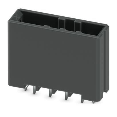 Phoenix Contact D32H Series Wave Soldering Mount PCB Header, 4 Contact(s), 5.08 mm Pitch, 1 Row(s), Shrouded [1376546]; 489-224