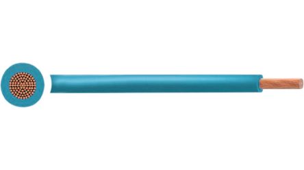 RND RND 475 Series Blue 0.5 mm² Hook Up Wire, 20 AWG, 100m, PVC Insulation, RND 475-00582 [RND 475-00582]; 490-271