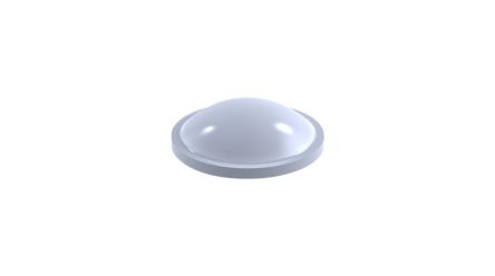 RND Hemispherical Polyurethane Self Adhesive Feet, 10mm diameter 10mm width x 10mm length [RND 455-00491]; 490-357
