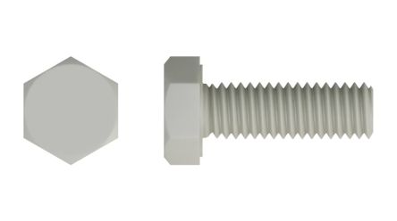RND Polyamide, Hex Bolt, M12 x 50mm [RND 610-00774]; 490-382