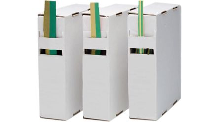 RND Heat Shrink Tube, Green/Yellow 6 → 3mm Sleeve Dia. x 15m Length 2:1 Ratio, RND 465 Series [RND 465-00289]; 490-424