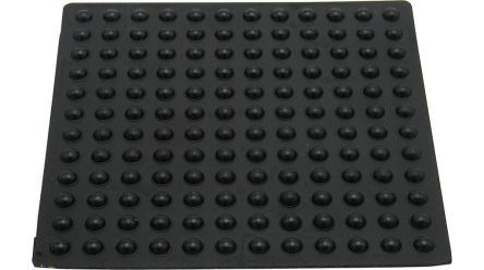 RND Circular Rubber Non Slip Pad, 6mm diameter 6mm width x 6mm length [RND 455-00569]; 490-479