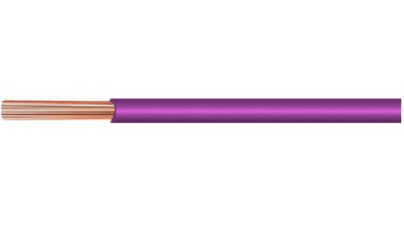 RND RND 475 Series Purple 2.5 mm² Hook Up Wire, 14 AWG, 100m, LSZH Insulation, RND 475-00225 [RND 475-00225]; 490-483