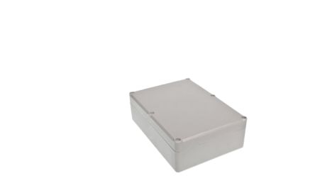 RND RND 455 Series Grey ABS General Purpose Enclosure, IP65, Grey Lid, 125.95x176.8x55.65mm [RND 455-01237]; 490-937