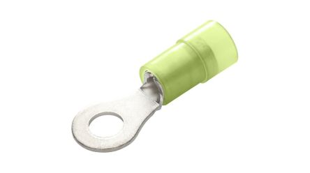 RND, RND 465 Insulated Ring Terminal, Yellow [RND 465-01356]; 491-720