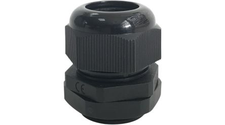 RND RND 465 Series Black Nylon Cable Gland, PG21 Thread, 13mm min., 18mm max., IP68 [RND 465-00802]; 491-775