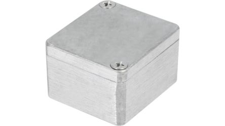 RND RND 455 Series Aluminium Aluminium General Purpose Enclosure, IP65, Aluminium Lid, 50 x 45 x 30mm [RND 455-00377]; 491-848
