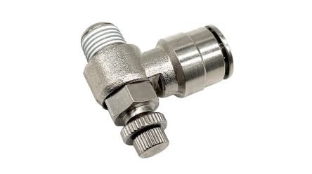 RND RND 425 Series Threaded-to-Tube, R 3/8 to 8 mm, Threaded-to-Tube Connection Style, RND 425-00220 [RND 425-00220]; 492-075