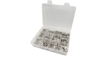 RND, RND 465 Ring Terminal, M3 to M8 Stud Size, White [RND 465-01337]; 492-104