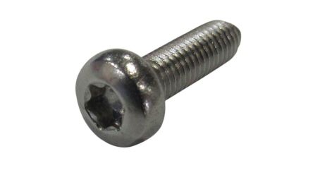 RND Torx M6 Oval Stainless Steel Machine Screw ISO 14583 x 20mm [RND 610-00589]; 492-122