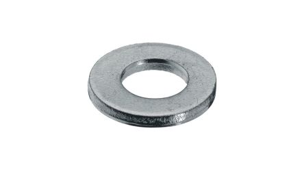 RND Passivated, Zinc Plated Zinc Plated Steel Flat Washers, M2mm, DIN 125A [RND 610-00615]; 492-139