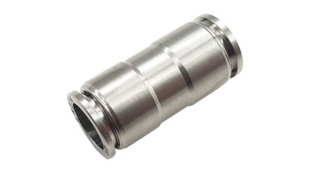 RND RND 425 Series Straight Fitting, Push In 8 mm to Push In 8 mm, Tube-to-Tube Connection Style, RND 425-00228 [RND 425-00228]; 492-201