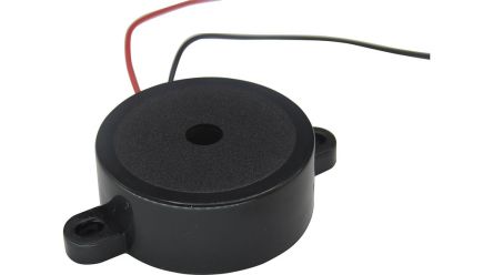 RND 95dB Flange Mount Continuous Buzzer, 60 x 16mm, 8V dc Min, 16V dc Max [RND 430-00003]; 492-344