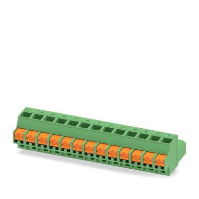 Phoenix Contact FKCOW Series PCB Connector, 13-Contact, 5.08mm Pitch, 1-Row, Screw Termination [1860659]; 492-691