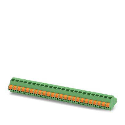 Phoenix Contact FKCOW 2 Series PCB Connector, 24-Contact, 5.08mm Pitch, 1-Row, Push In Spring Termination [1860769]; 492-694