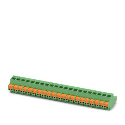 Phoenix Contact FKCOR Series PCB Connector, 21-Contact, 5.08mm Pitch, 1-Row, Push In Spring Termination [1861425]; 492-700