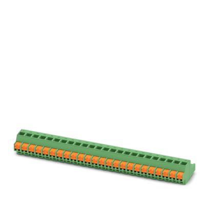 Phoenix Contact FKCOR Series PCB Connector, 24-Contact, 5.08mm Pitch, 1-Row, Push In Spring Termination [1861454]; 492-701