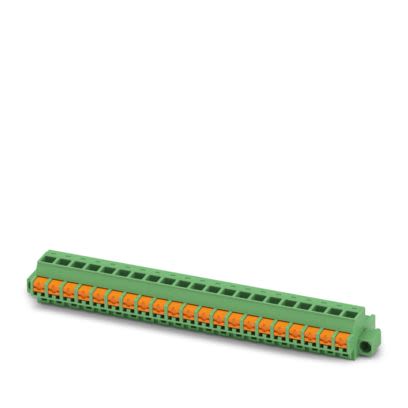 Phoenix Contact FKCOR Series PCB Connector, 21-Contact, 5.08mm Pitch, Screw, 1-Row, Push In Spring Termination [1861658]; 492-704