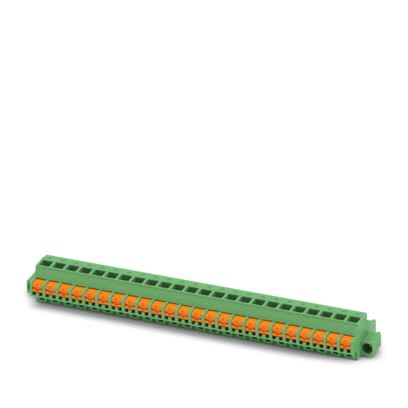 Phoenix Contact FKCOR Series PCB Connector, 24-Contact, 5.08mm Pitch, Screw, 1-Row, Push In Spring Termination [1861687]; 492-706
