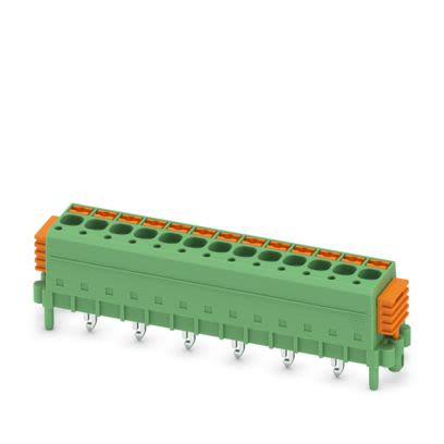 Phoenix Contact SDC 2 Series PCB Connector, 13-Contact, 5mm Pitch, Plug-In, 1-Row, Push In Spring Termination [1864147]; 492-716