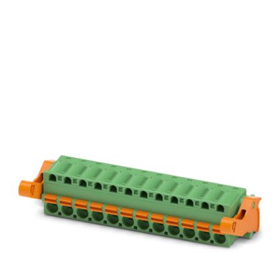 Phoenix Contact FKC 2 Series PCB Connector, 12-Contact, 5.08mm Pitch, 1-Row, Push In Spring Termination [1792614]; 492-725