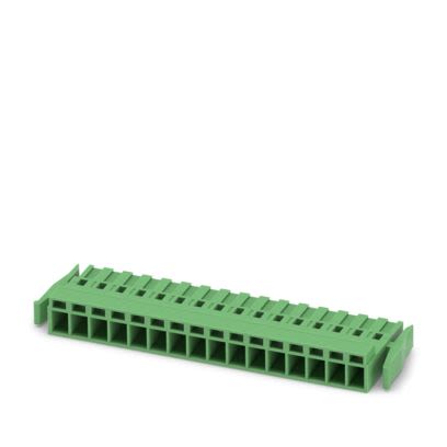 Phoenix Contact MSTBC Series PCB Connector, 16-Contact, 5.08mm Pitch, Latching, 1-Row, Crimp Termination [1809187]; 492-726