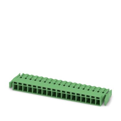 Phoenix Contact MSTBC Series PCB Connector, 18-Contact, 5.08mm Pitch, Latching, 1-Row, Crimp Termination [1809200]; 492-728