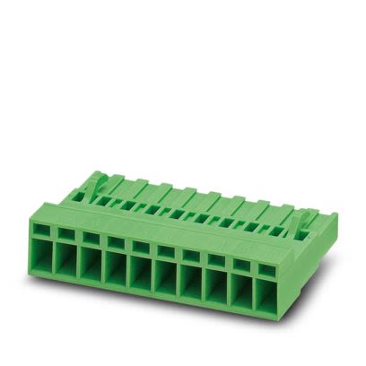Phoenix Contact MSTBC Series PCB Connector, 6-Contact, 5.08mm Pitch, 1-Row, Crimp Termination [1809543]; 492-741