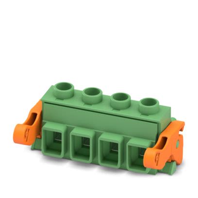 Phoenix Contact GMSTB Series PCB Connector, 4-Contact, 7.62mm Pitch, Locking Jack, 1-Row, Screw Termination [1812775]; 492-747