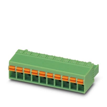 Phoenix Contact FKCN Series PCB Connector, 8-Contact, 5.08mm Pitch, 1-Row, Push In Spring Termination [1754623]; 492-778