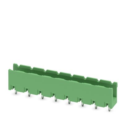 Phoenix Contact GMSTBV Series Straight Wave Soldering Mount PCB Header, 8 Contact(s), 7.62 mm Pitch, 1 Row(s), Shrouded [1766628]; 492-789