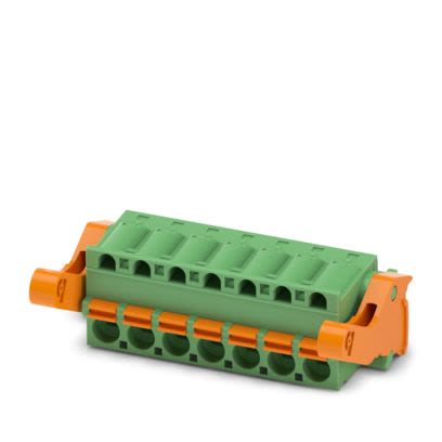 Phoenix Contact FKC 2 Series PCB Connector, 7-Contact, 5.08mm Pitch, 1-Row, Push In Spring Termination [1792562]; 492-802