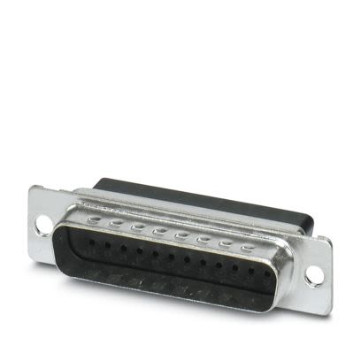 Phoenix Contact VS 25 Way Screw Mount D-sub Connector Contact Plug, with Screw [1689954]; 492-823