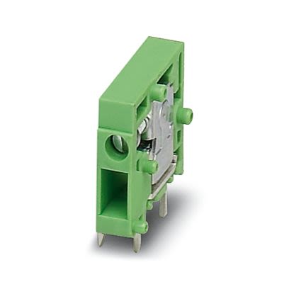Phoenix Contact FRONT 2 Series PCB Terminal Block, 1-Contact, 5mm Pitch, Wave Soldering, 1-Row, Screw Termination [1700325]; 492-824