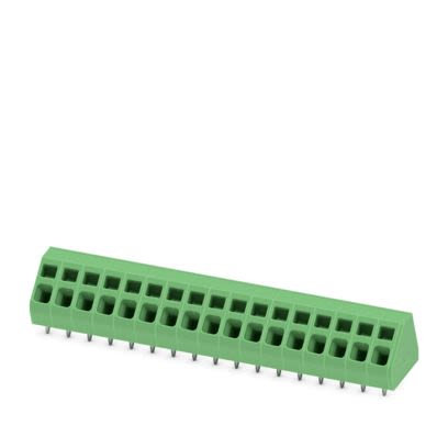 Phoenix Contact ZFKDSA 2 Series PCB Terminal Block, 17-Contact, 5.08mm Pitch, Wave Soldering, 1-Row, Spring Cage [1703224]; 492-830