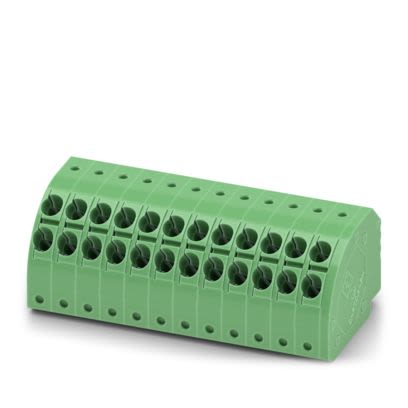 Phoenix Contact PTDA Series PCB Connector, 24-Contact, 3.5mm Pitch, 1-Row, Push In Spring Termination [1725237]; 492-841
