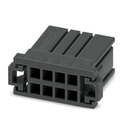 Phoenix Contact DD31PC Series PCB Connector, 8-Contact, 3.81mm Pitch, Latching, 1-Row, Crimp Termination [1340468]; 492-860