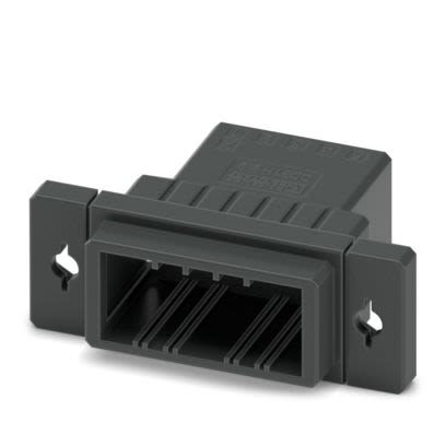 Phoenix Contact DD31H Series Panel Feed Through Terminal Plug, 10-Contact, 3.81mm Pitch, Snap-In, 1-Row, Crimp [1340662]; 492-868