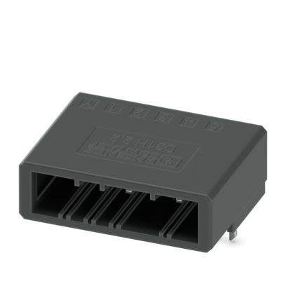 Phoenix Contact D31H Series Wave Soldering Mount PCB Header, 5 Contact(s), 3.81 mm Pitch, 1 Row(s), Shrouded [1341120]; 492-873