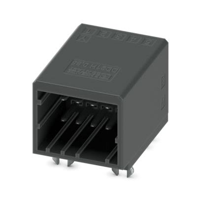 Phoenix Contact DD21H Series Wave Soldering Mount PCB Header, 10 Contact(s), 2.5 mm Pitch, 2 Row(s), Shrouded [1378143]; 492-931
