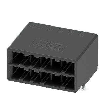 Phoenix Contact DD32H Series Wave Soldering Mount PCB Header, 10 Contact(s), 5.08 mm Pitch, 2 Row(s), Shrouded [1378306]; 492-942