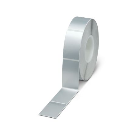 Phoenix Contact EML-LPR Silver Label Roll, 86.5mm Width, 54mm Height, 1Per Roll Qty [1090081]; 493-192