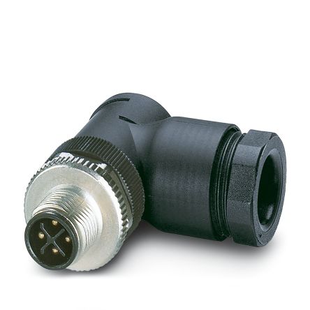 Phoenix Contact, SACC Power Connector Panel Mount Plug, 4P, Screw Termination, 12A, 6 kV [1107271]; 493-214
