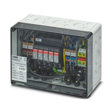 Phoenix Contact Surge Protector, 40A, 1000V dc [1153124]; 493-223