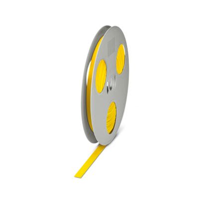 Phoenix Contact Halogen Free Heat Shrink Sleeving, Yellow 6.4 → 12.7mm Sleeve Dia. x 80000mm Length 2:1 Ratio, [0833246]; 493-340