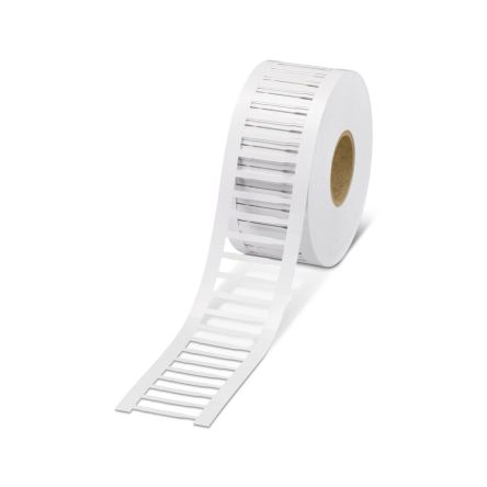 Phoenix Contact WMTS Insert Cable Marker, White, 0.6 → 45mm Cable, for , for THERMOMARK, 1352325 [1352325]; 493-388
