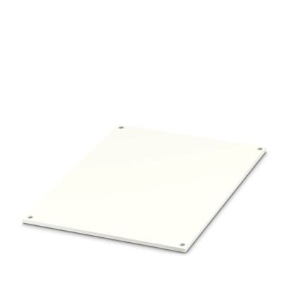Phoenix Contact OCS PANEL Series Polycarbonate Mounting Plate for Use with Housing, 222 x 171 x 4mm [1471785]; 493-511