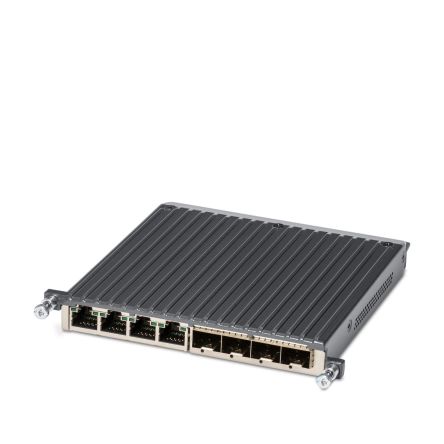 Phoenix Contact 1510975 Series Male Ethernet Connector, Panel Mount, Cat5e, Cat6 Straight 10 Port [1510975]; 493-529