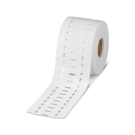 Phoenix Contact WMTB Insert Cable Markers, White, 6mm Cable, for , for THERMOMARK, 1523619 [1523619]; 493-539