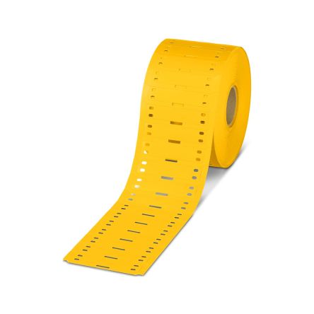 Phoenix Contact WMTB Cable Tie Cable Markers, Yellow, 6mm Cable, for , for THERMOMARK, 1523623 [1523623]; 493-541